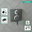 Ecostat Thermostatic Shower Faucet Trim-63222401
