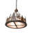 23" Wide Tall Pines Inverted Pendant