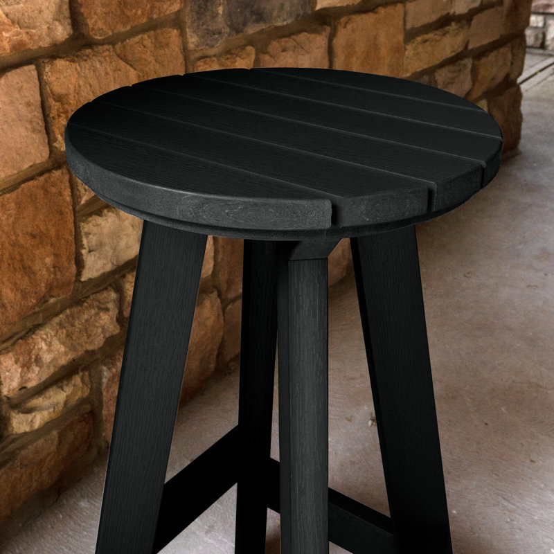 Tabouret de bar 15 po Preister, Noir