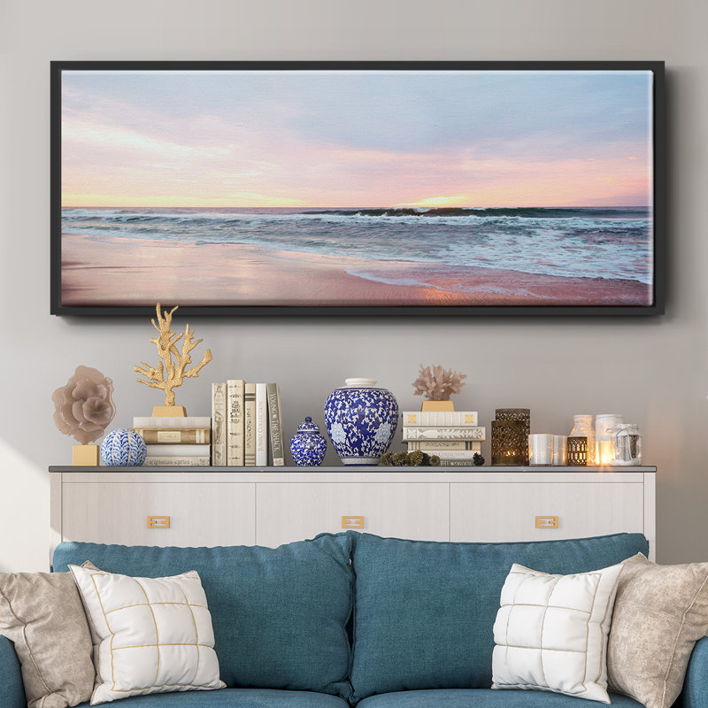 Morning Stroll- Framed Canvas