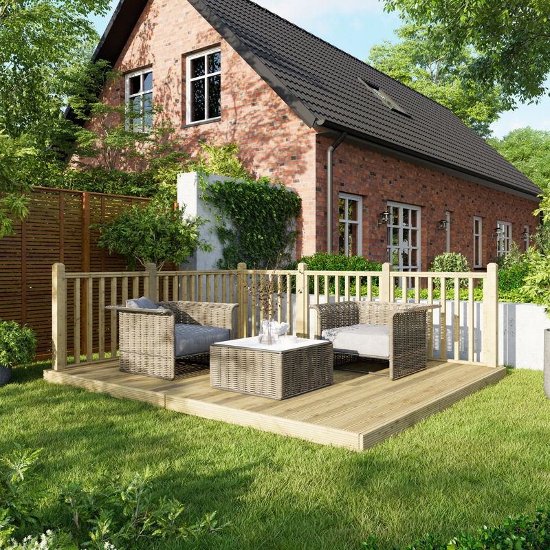 298 L x 357 W Interlocking Deck