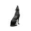 Wolf Bronze Garden Statue