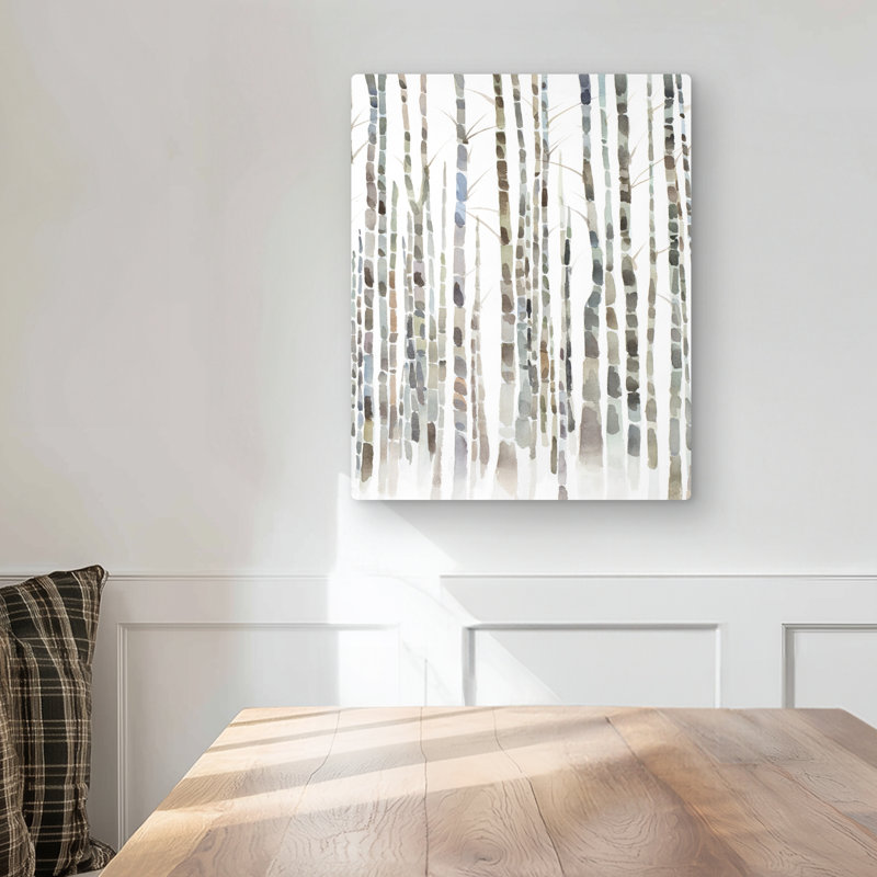 Birch Trees Forest - Bedroom Trees Metal Print Home Decor