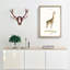 Giraffe by Florent Prevos - Picture Frame Painting Print-55608313-55608314