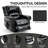 Power Lift Recliner Chair Heat Massage Dual Motor Infinite Position Up To 350 LBS, Faux Leather, Heavy Duty Motion Mechanism With USB Ports, Brown-1394446931