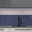 15cm W x 30.5cm L Aluminum Peel and Stick Mosaic Tile-2068674757