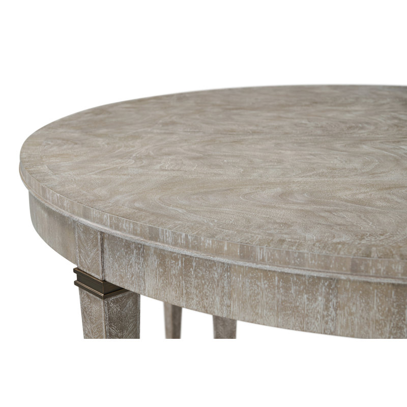 Marlborough By Alexa Hampton Round Dining Table, Beige
