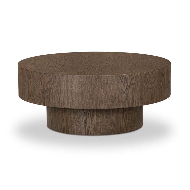 Corey Coffee Table Rustic Oak, Dark Brown