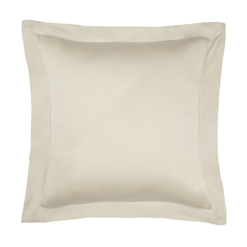 Rayon Cotton Blend Sham, King, Bisque
