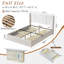 Lit plateforme tapissier avec 4 tiroirs Braya-187351392-187351422
