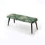 Banc oriental rembourré noir-135652902