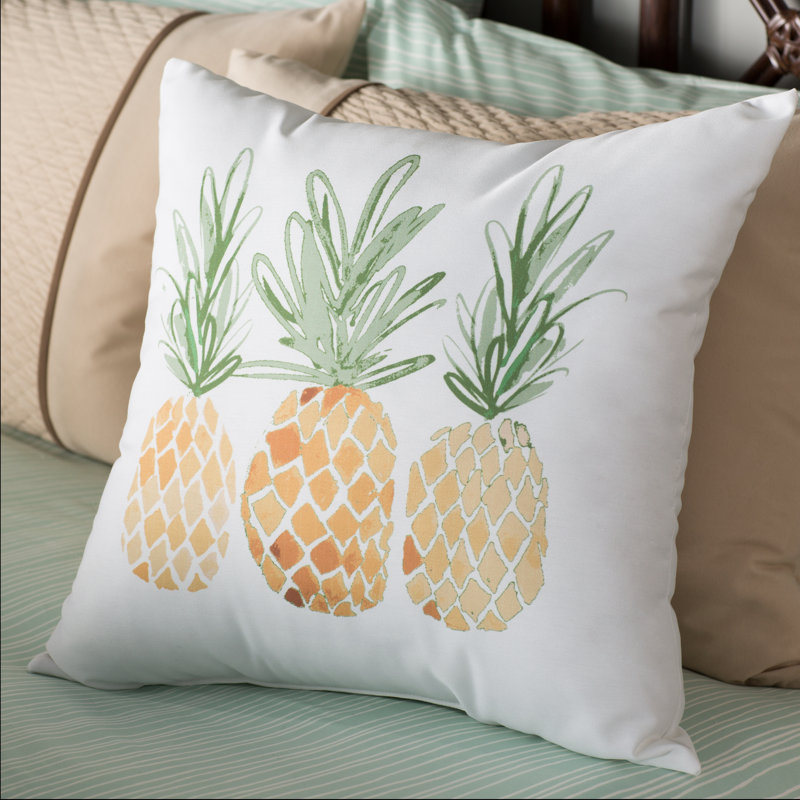 Square Pillow Cover & Insert, 16" H x 16" W x 3" D