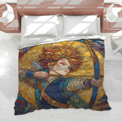 Stained Glass Archer Comforter