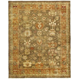 Oushak Oriental Hand-Knotted Wool Brown/Rust Area Rug
