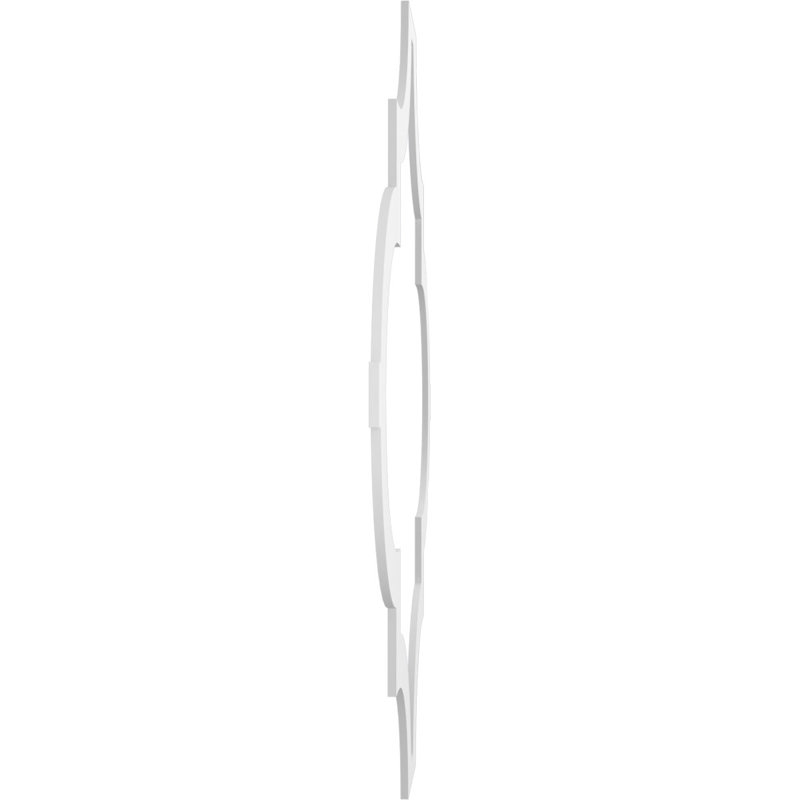 Panneau mural 3D Marrakech en blanc (paquet de 1), H 33 po x l 33 po x P 0,375 po