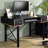 Rectangular Computer Desk With 2 Drawers-331664990