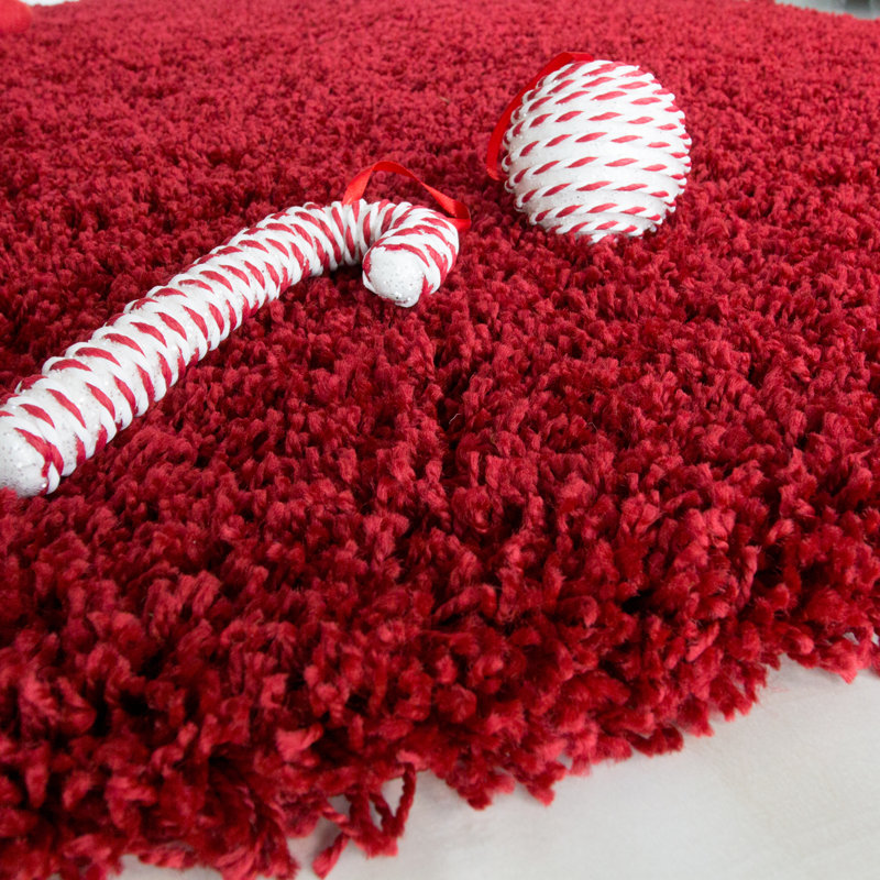 Ophiuchi Solid Colour Shag Area Rug, Rectangle 160 x 220cm