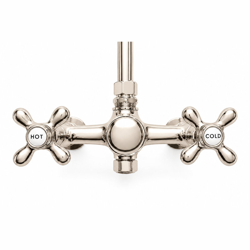 Système de douche 60 po Exposed, Polished Nickel