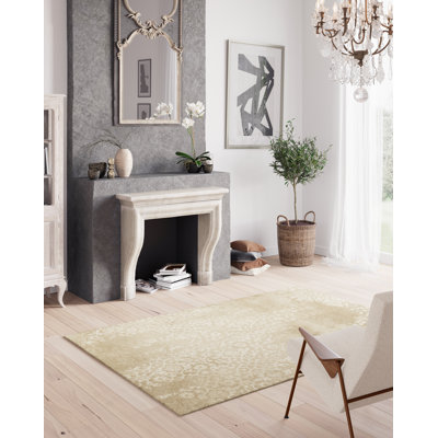 Cecile Shaggy Cream/Beige Rug