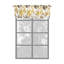 Panneau de rideau simple semi-transparent à motif floral Gjergji-1214854033-1214854047