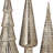 Glyndia 12/15/18" Mercury Glass Tree Trio Set of 3-88501103