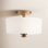 Nula 2-Light Semi Flush Mount