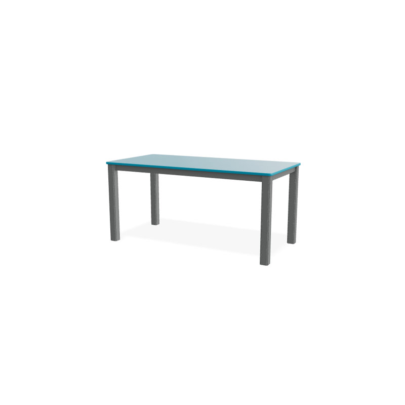 Table basse Robinett, Graphite texturé, Aqua PQ0