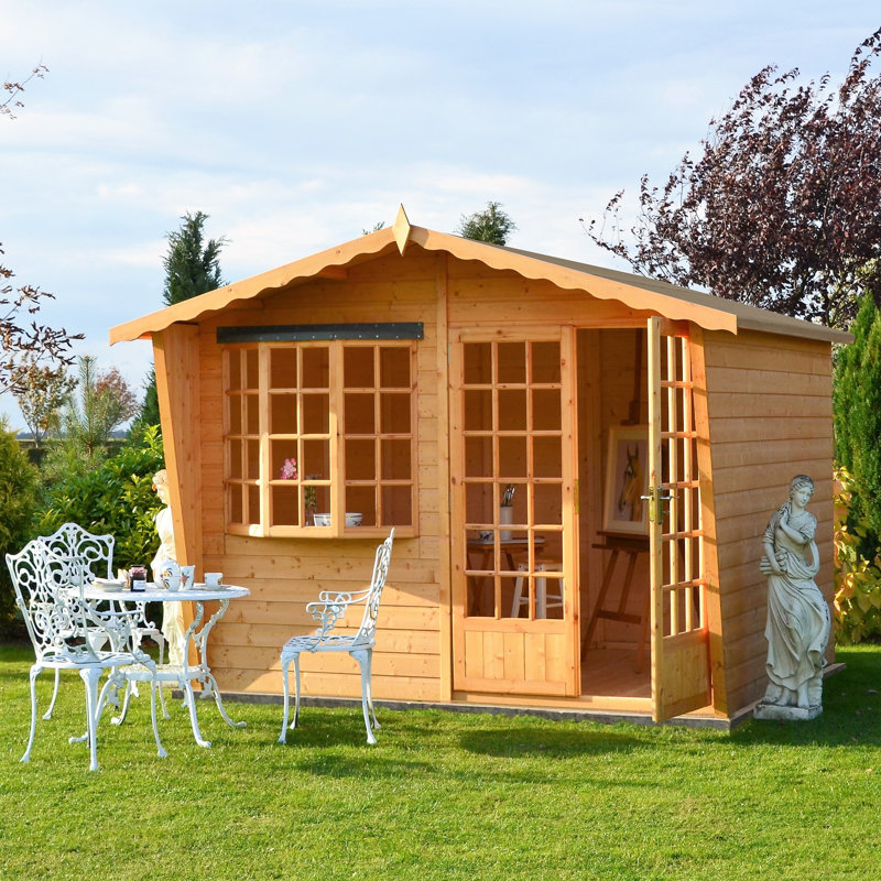 Wirksworth 10 x 6 Ft. Shiplap Summer House, No