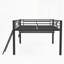 Lit mezzanine avec bureau Gaming, DEL