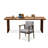 70.87" Light-walnut Rectangular Solid Wood Office Sets