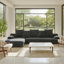 Canapé modulaire moderne en L rembourré-511143183