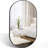 20 x 33 Inch Metal Oval  Mirror-2093108922-2093108917