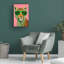 Leo avec des lunettes sur toile par Treechild-1285210398