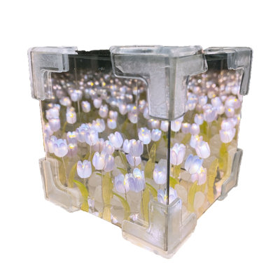 Night Light Diy Three-dimensional  Night Light Sea Of Flowers Package To Send Girlfriend Girlfriend Gift Need To Be Manually Made Non-finished Products