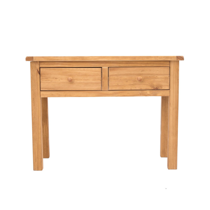 Rosewood 100cm Console Table, Waxed