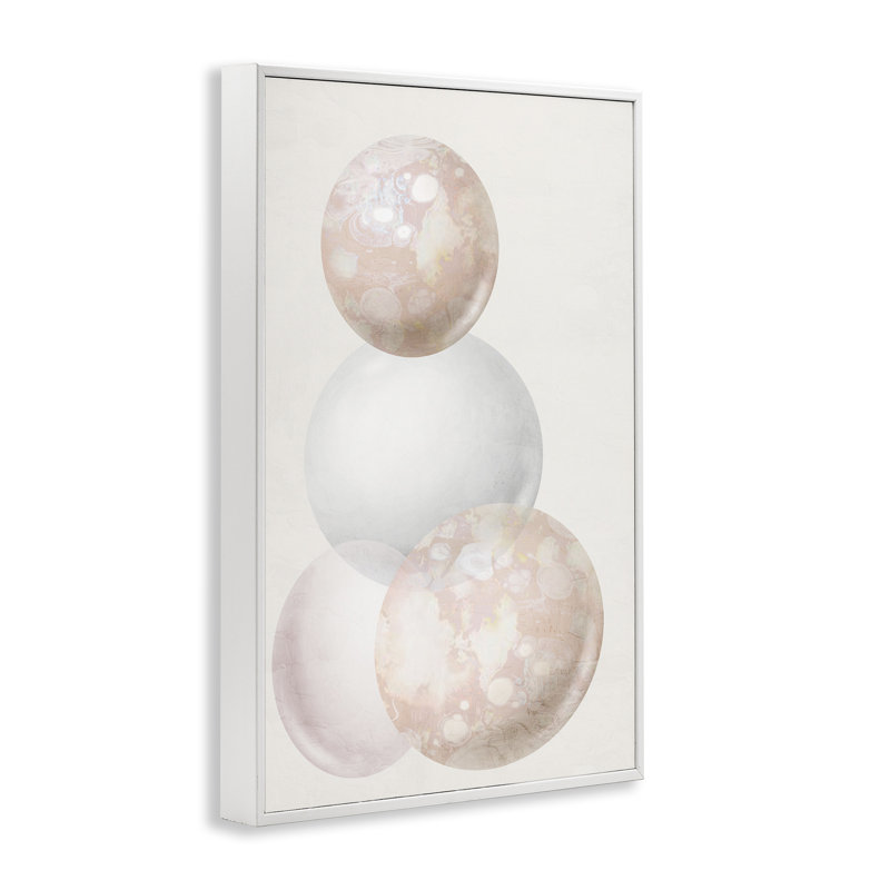 Art de giclée encadrée par Anne Bailey, Estampe numérique encadrée blanc bord de mer, H 24 po x l 16 po