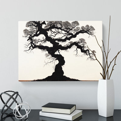 Epic Oak Tree - Wrapped Canvas Painting