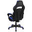 Massaging Adjustable Ergonomic Swivel Computer Gaming Chair with Fully Reclining Back and and Slide-Out Footrest-1978054288