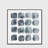 'Indigo Four' Floater Framed Print on Canvas-21594069