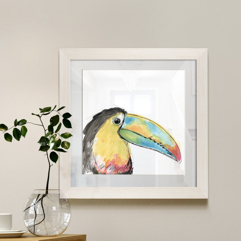 Chrysalis II, reproduction d’art sur papier encadrée, H 27,5 po x l 27,5 po x P 1,5 po, Cadre blanc