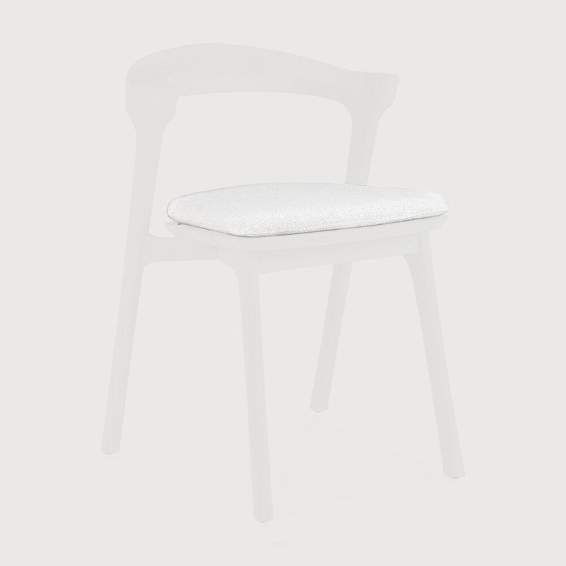 Bok Outdoor Dining Chair Cushion, Off  White