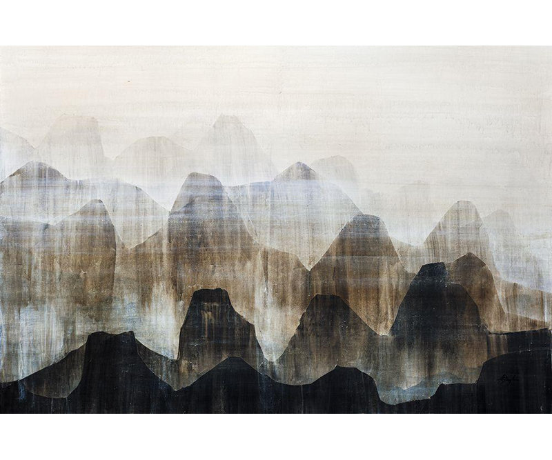 Art sur toile tendue Art Gallery, Douarr, Distarr Vistas II, H 33 po x l 48 po