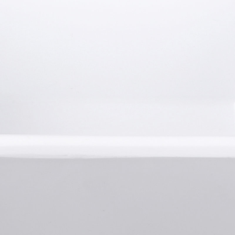 Elite Global Solutions Zen Square Melamine 6 Piece Ramekin / Soufflé Dish Bakeware Set, White, 1.5" H x 3" W x 3" D