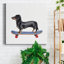 «Pups On Wheels II», reproduction encadrée de qualité supérieure - prête à être accrochée-1243626860-1243669473-1243626848