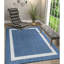 Ensemble de tapis intérieur / extérieur bleu Mekih-1387575330