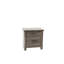 Table de chevet en chêne gris 24 po x 16 po x 24 po, matériau en bois 24 po x 16 po H 24 po, séduisant