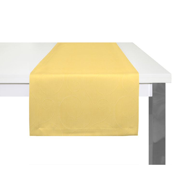 Marreco Rectangle Floral Tablecloth, 130cm W x 220cm L, Yellow