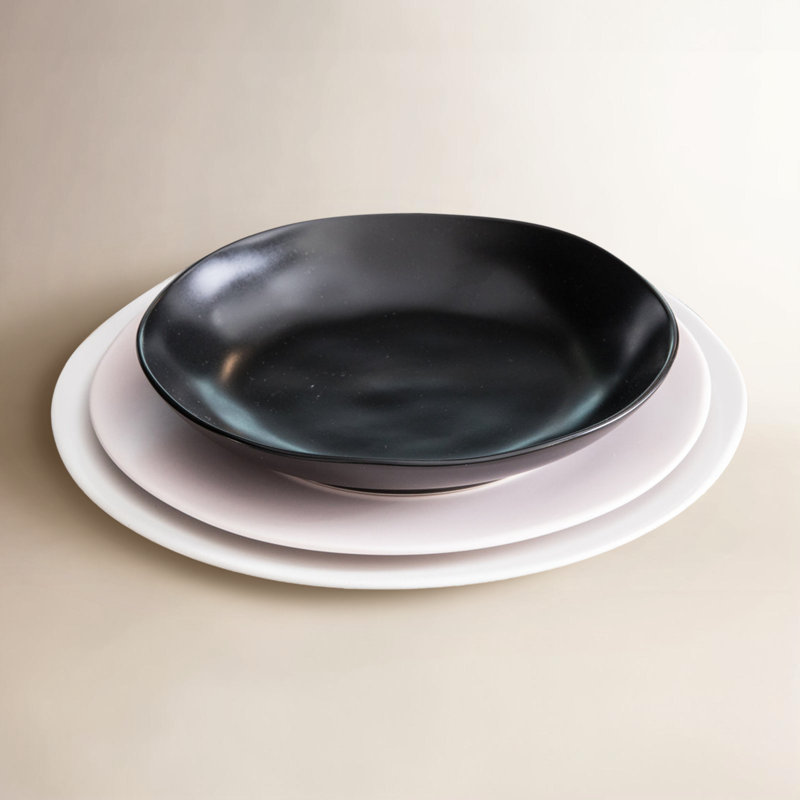 Fortessa Heirloom Coupe 27 oz. Cereal Bowl, Charcoal