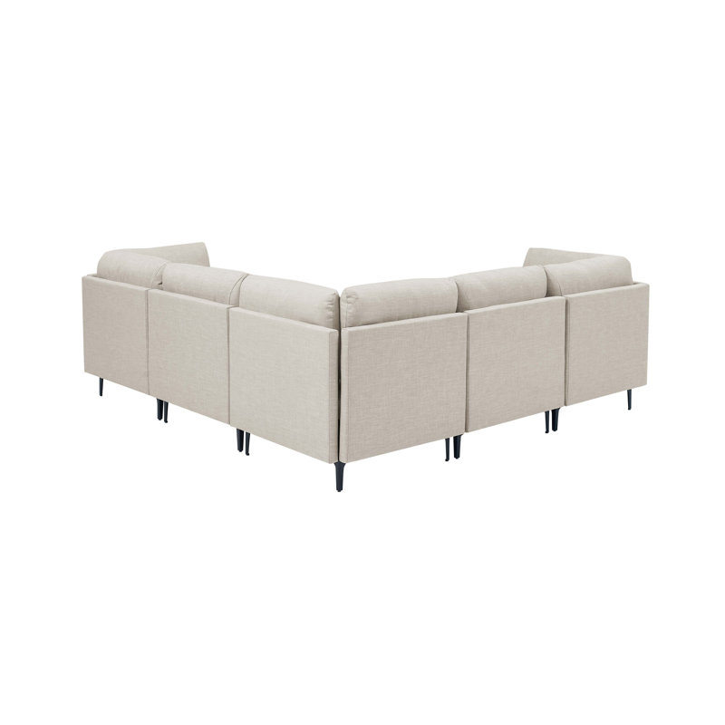 Aruna 5 - Piece Upholstered Sectional