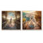 Dreamy Wedding Day - Ensemble de 2 collages romantiques carrés-672768199-672768196